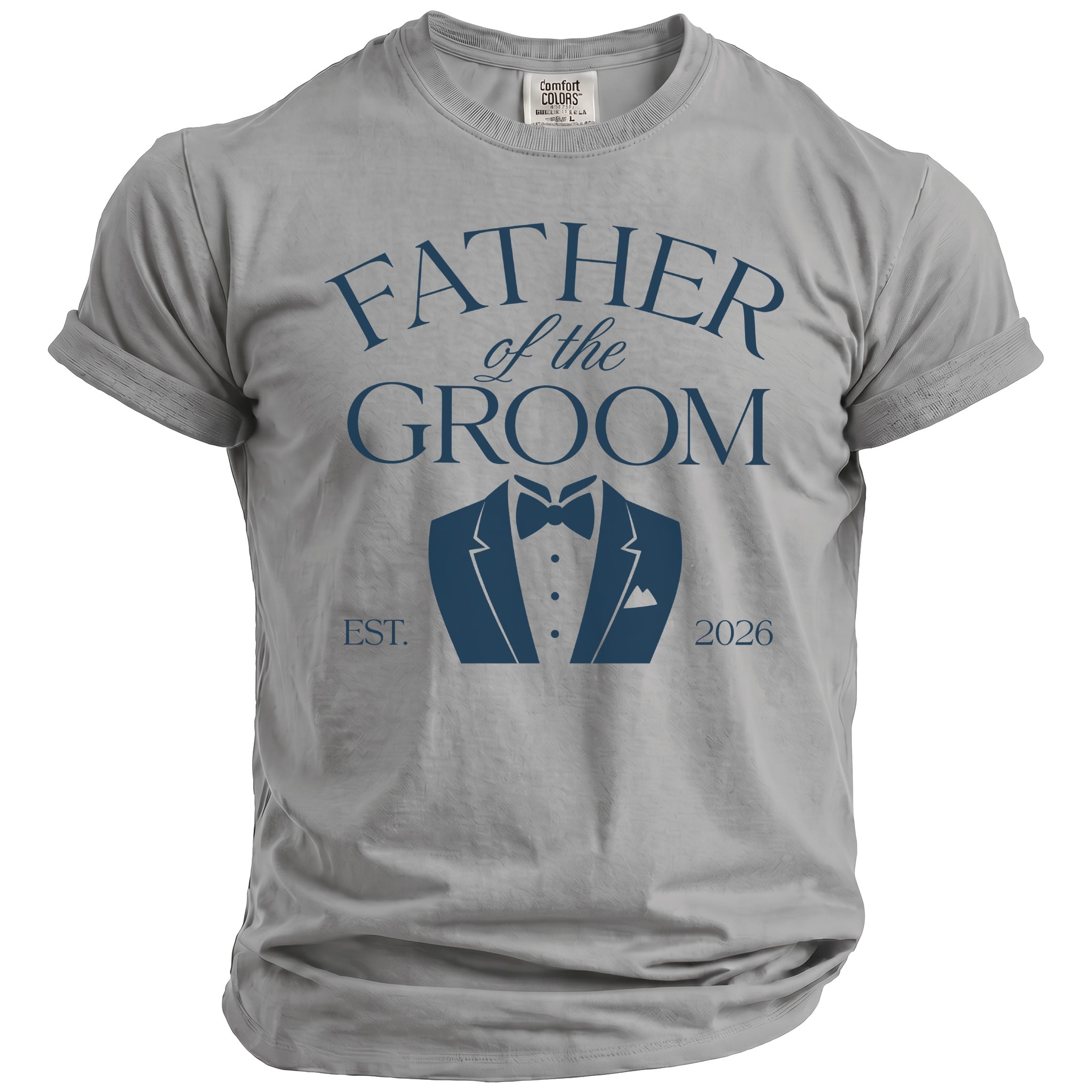 Father Groom Tuxedo T-Shirt - Midnight Gents