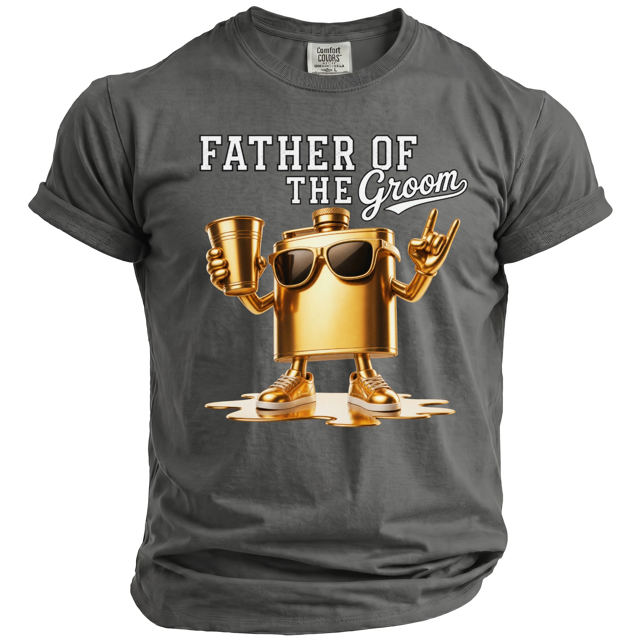 Groom's Father Party T-Shirt - Midnight Gents