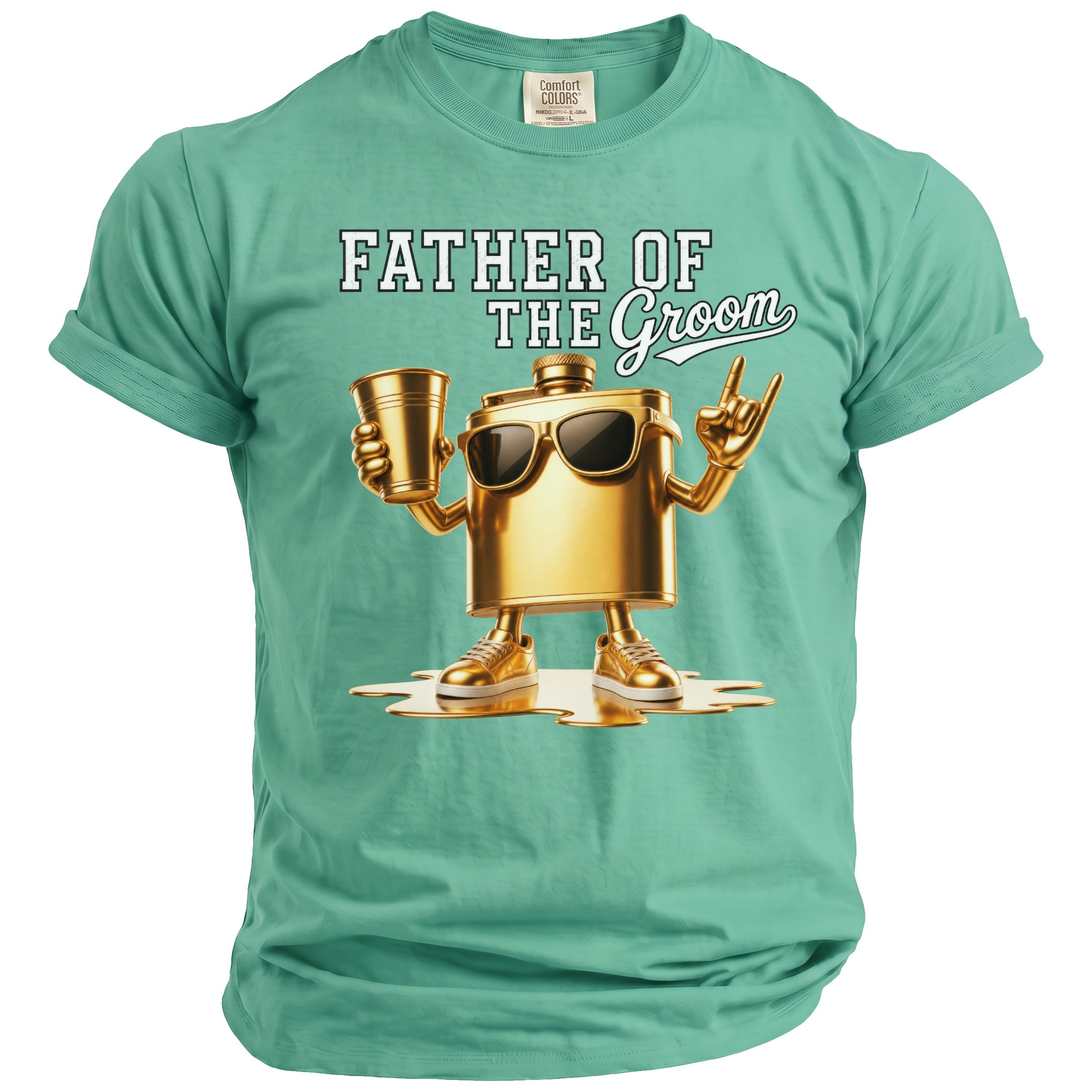 Groom's Father Party T-Shirt - Midnight Gents