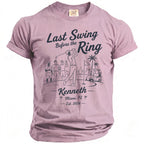 T-shirt with graphic "Last