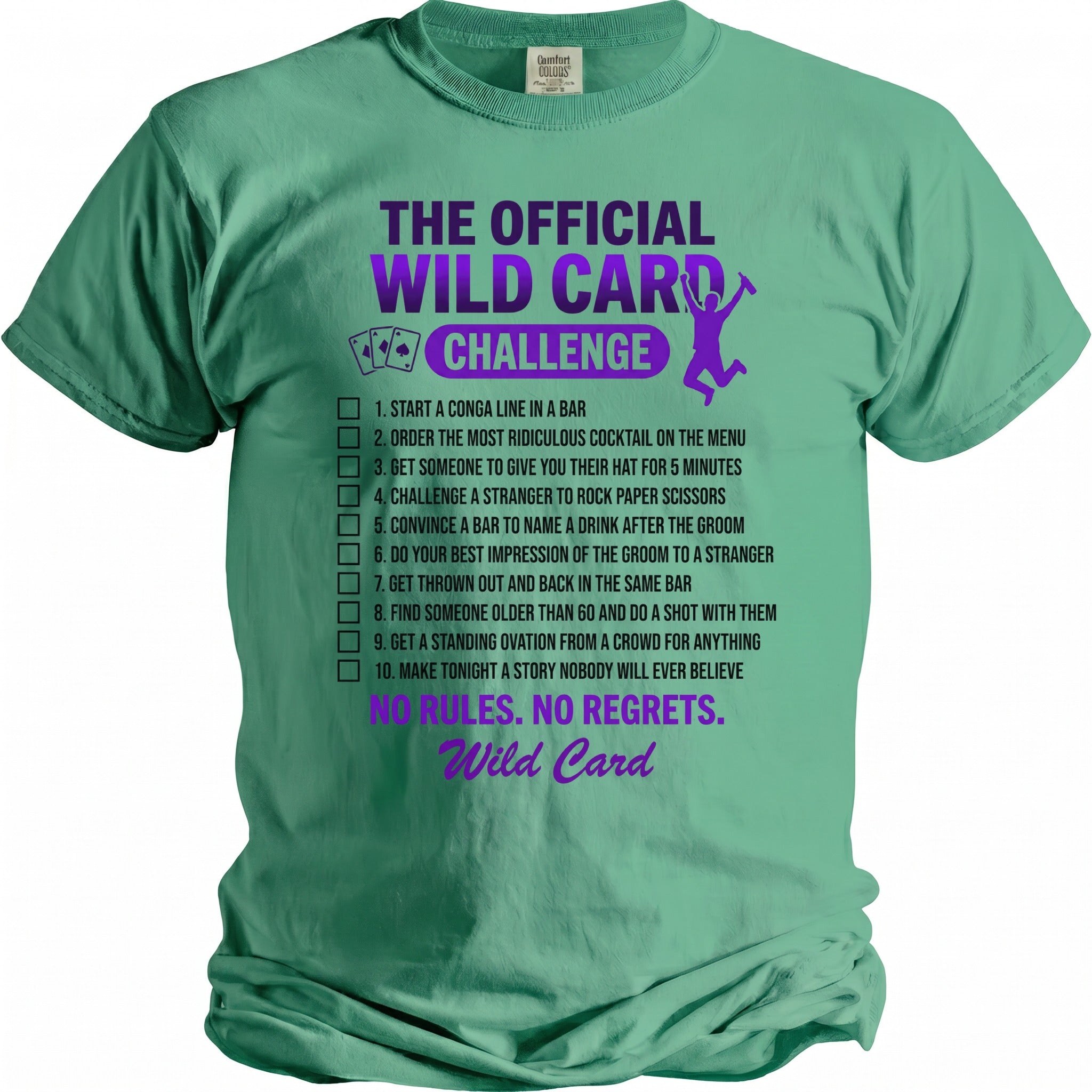 Wild Card Challenge T-Shirt - Midnight Gents