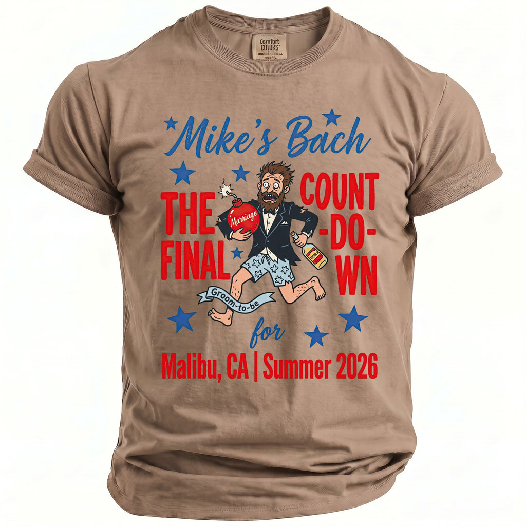 Mike's Bach The Final Countdown for Malibu CA Summer 2026 groom to be.