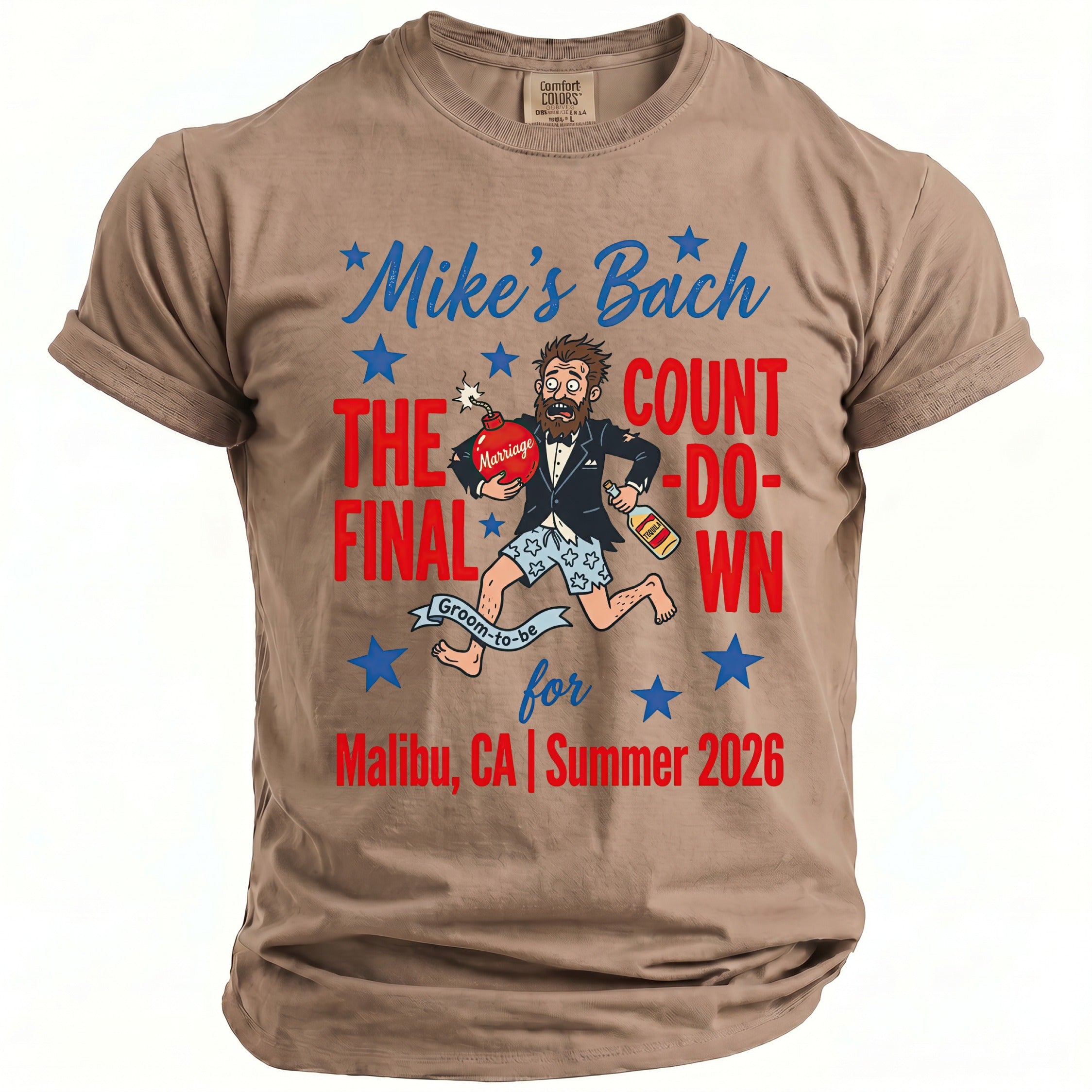 Mike's Bach The Final Countdown for Malibu CA Summer 2026 groom to be.