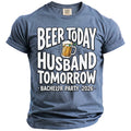 Beer Today Husband T-Shirt - Midnight Gents
