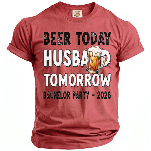 Beer Today Husband T-Shirt - Midnight Gents
