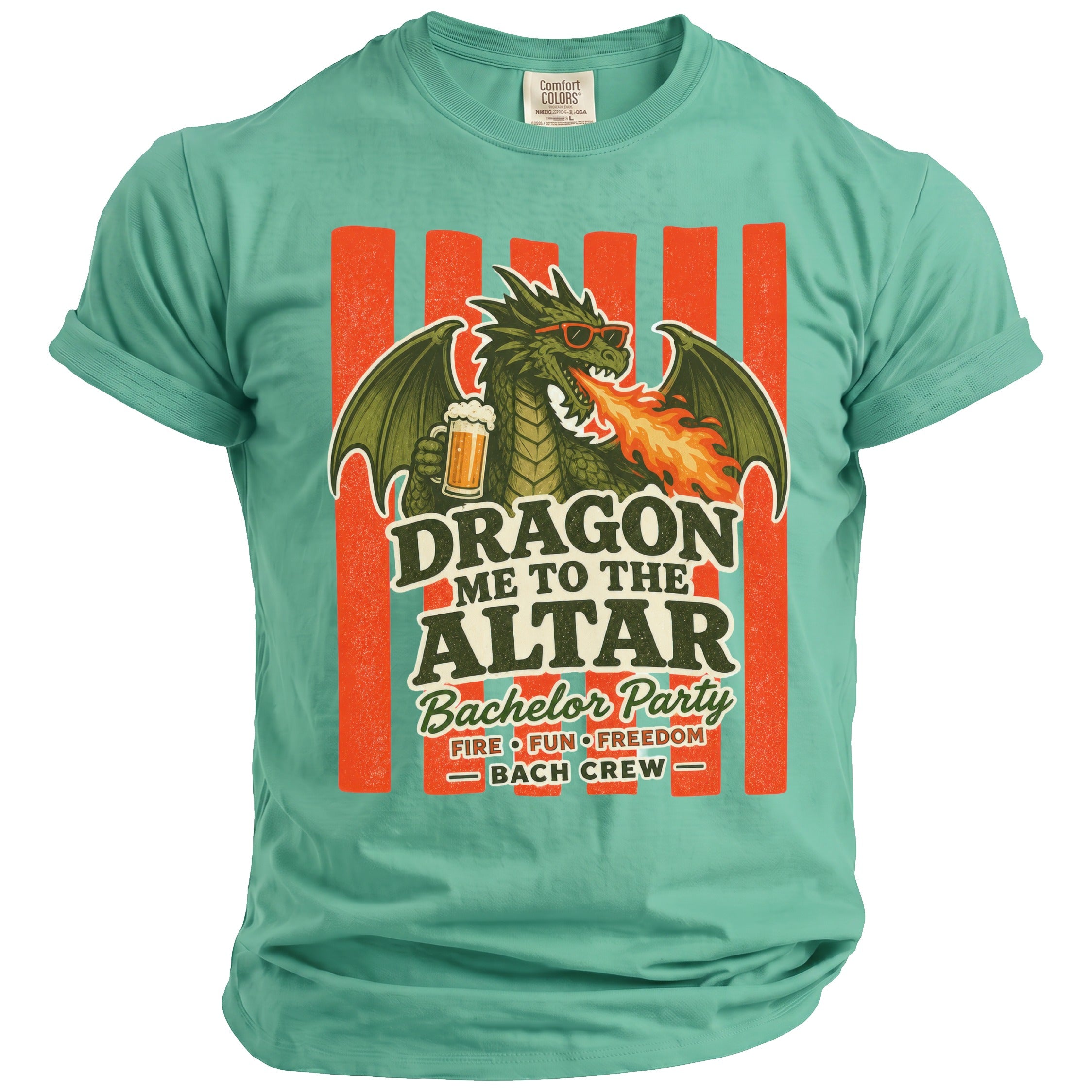 Dragon Altar Party T-Shirt - Midnight Gents