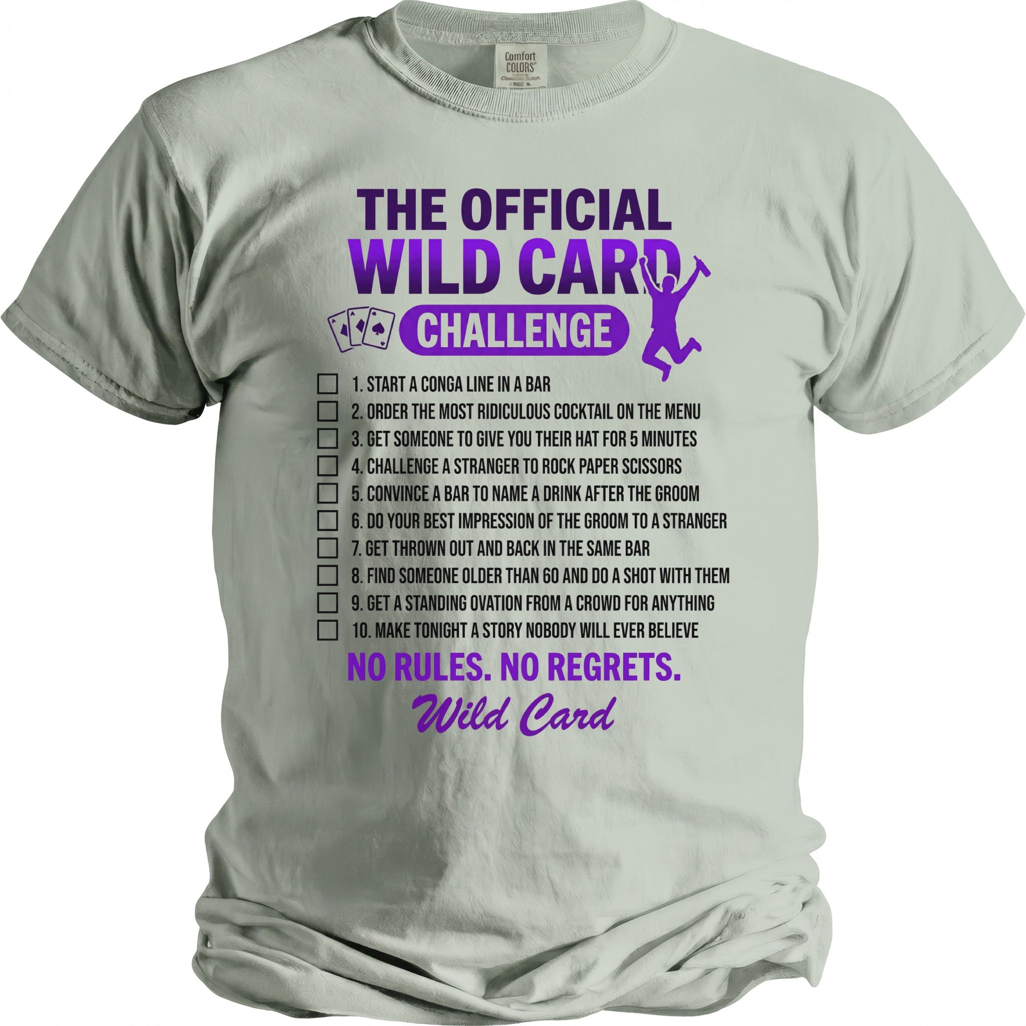 Wild Card Challenge T-Shirt - Midnight Gents