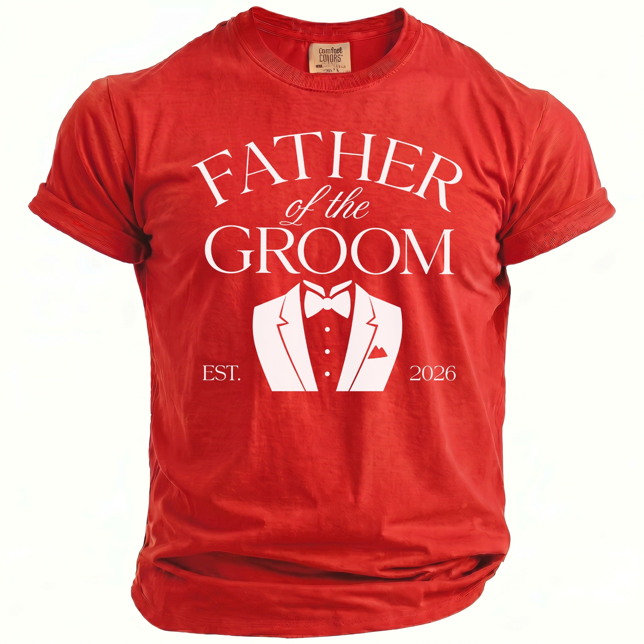 Father Groom Tuxedo T-Shirt - Midnight Gents