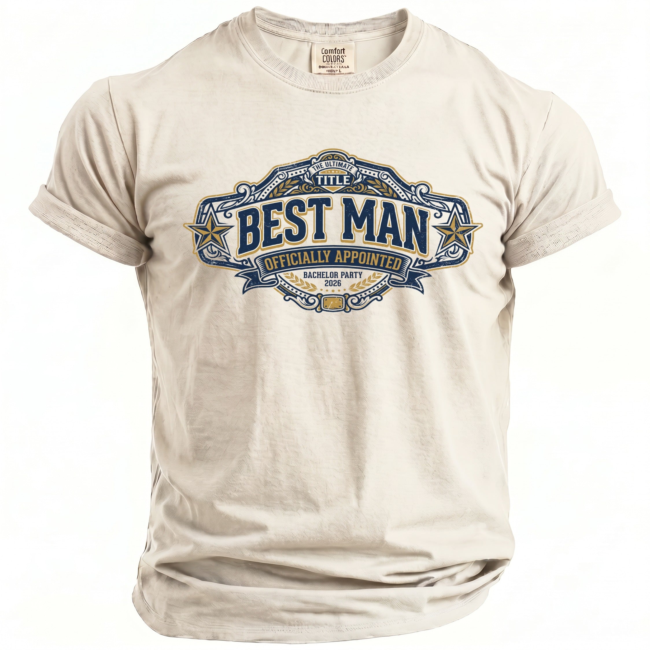 Ultimate Best Man T-Shirt - Midnight Gents