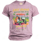 T-shirt with "Last Swing Before the Ring", golf cart, and "Kenneth Miami FL Est. 2026".