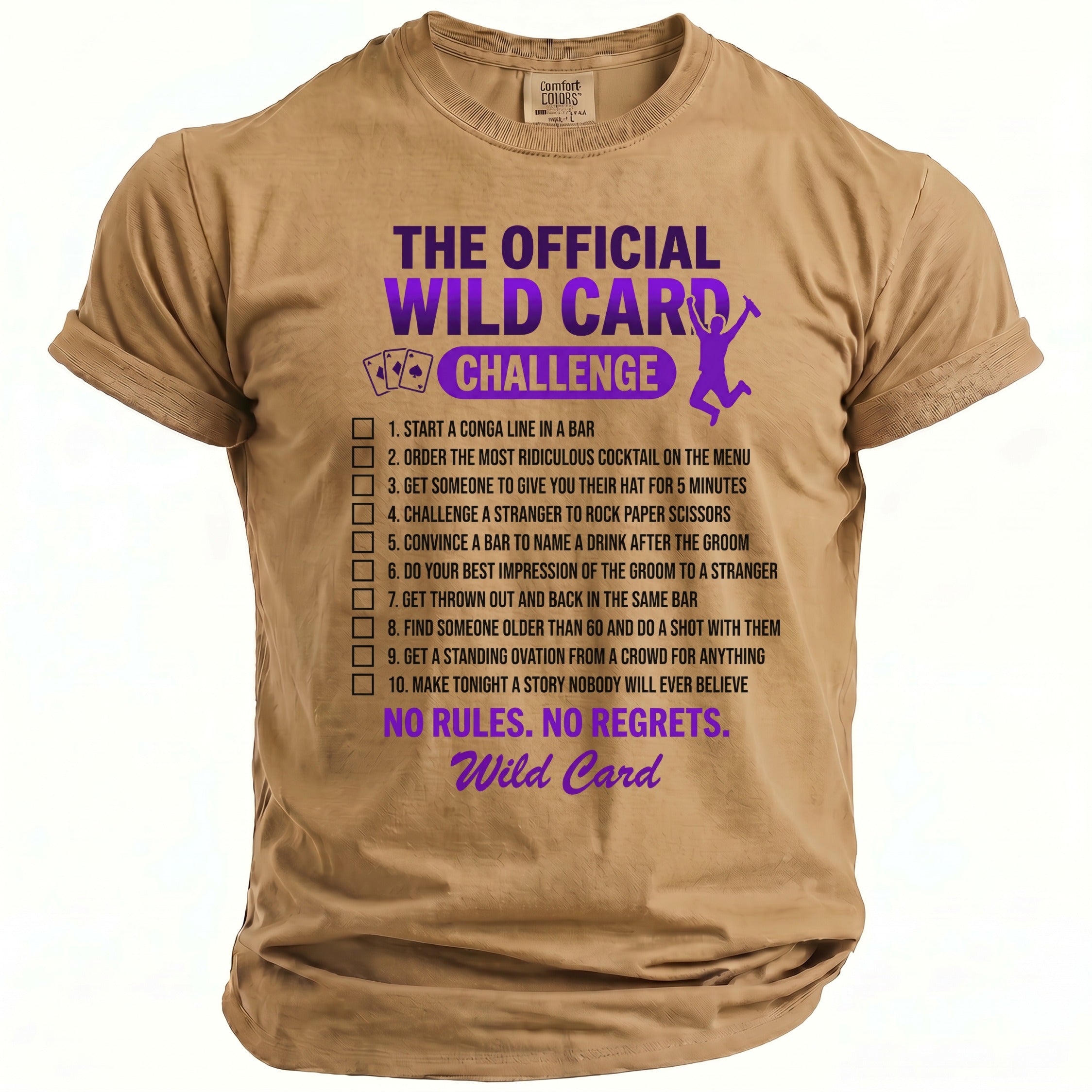 Wild Card Challenge T-Shirt - Midnight Gents