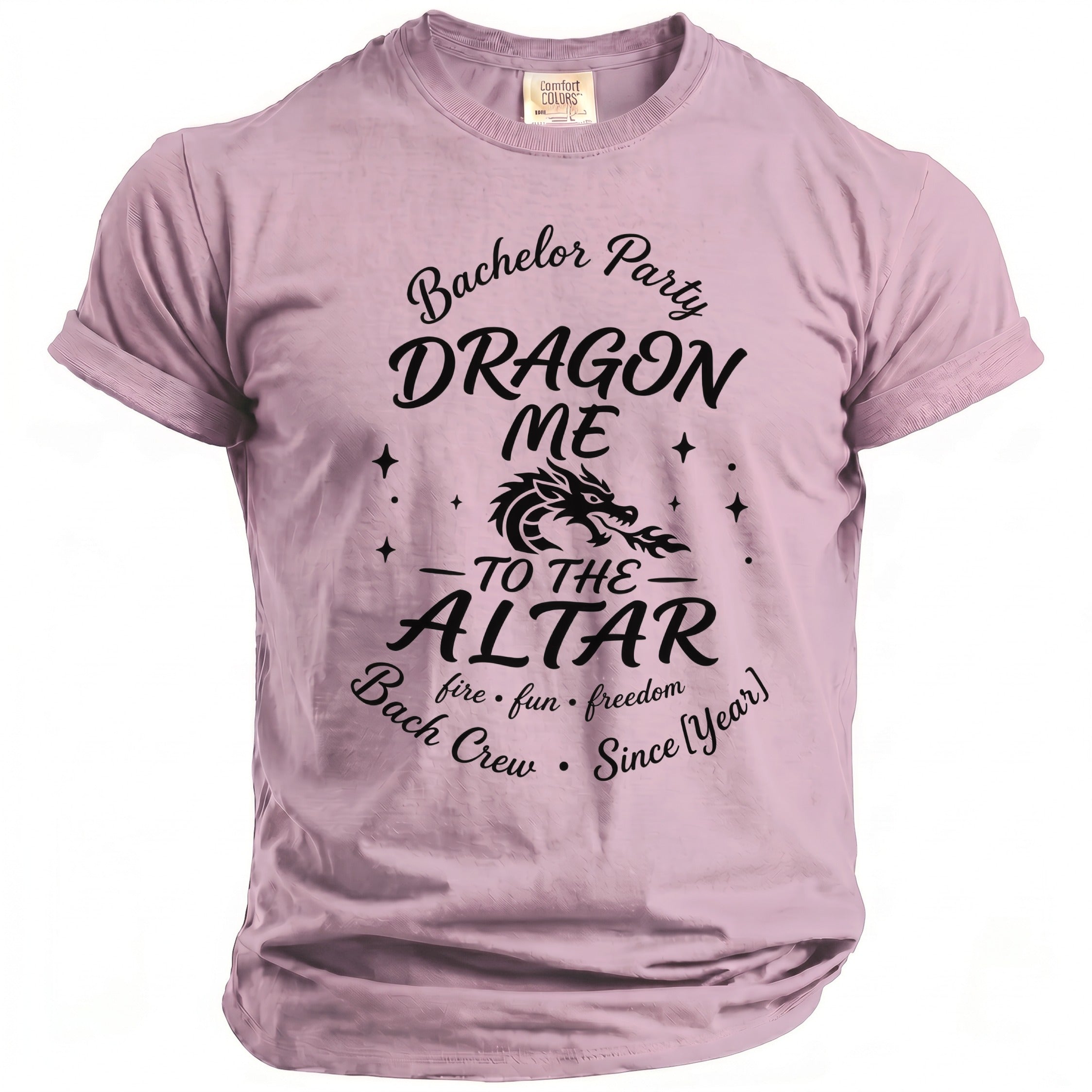 Dragon Bachelor Party T-Shirt - Midnight Gents
