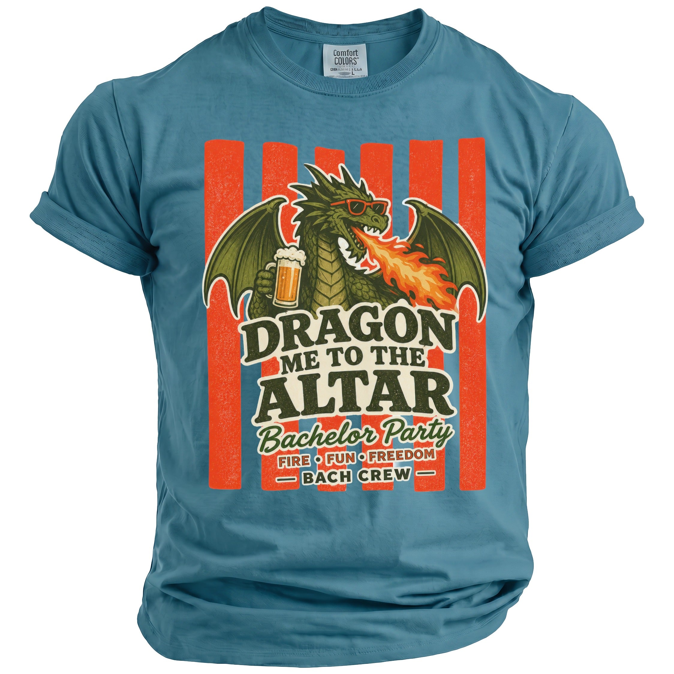 Dragon Altar Party T-Shirt - Midnight Gents