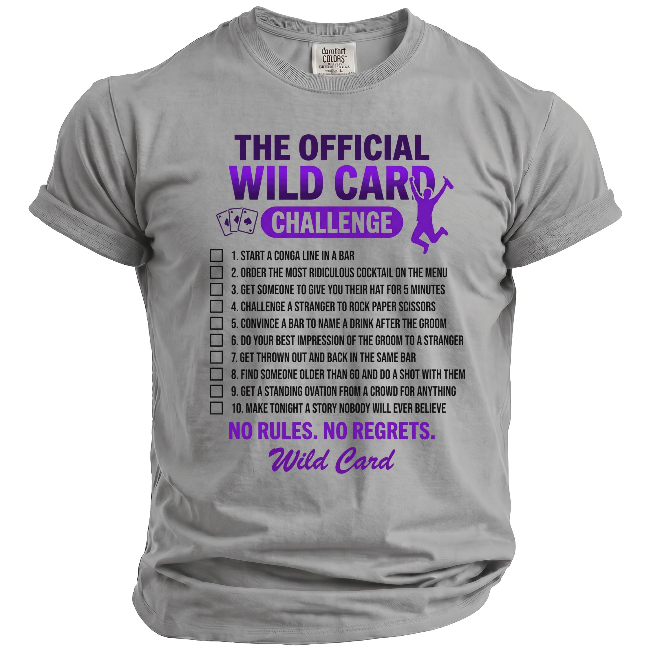 Wild Card Challenge T-Shirt - Midnight Gents