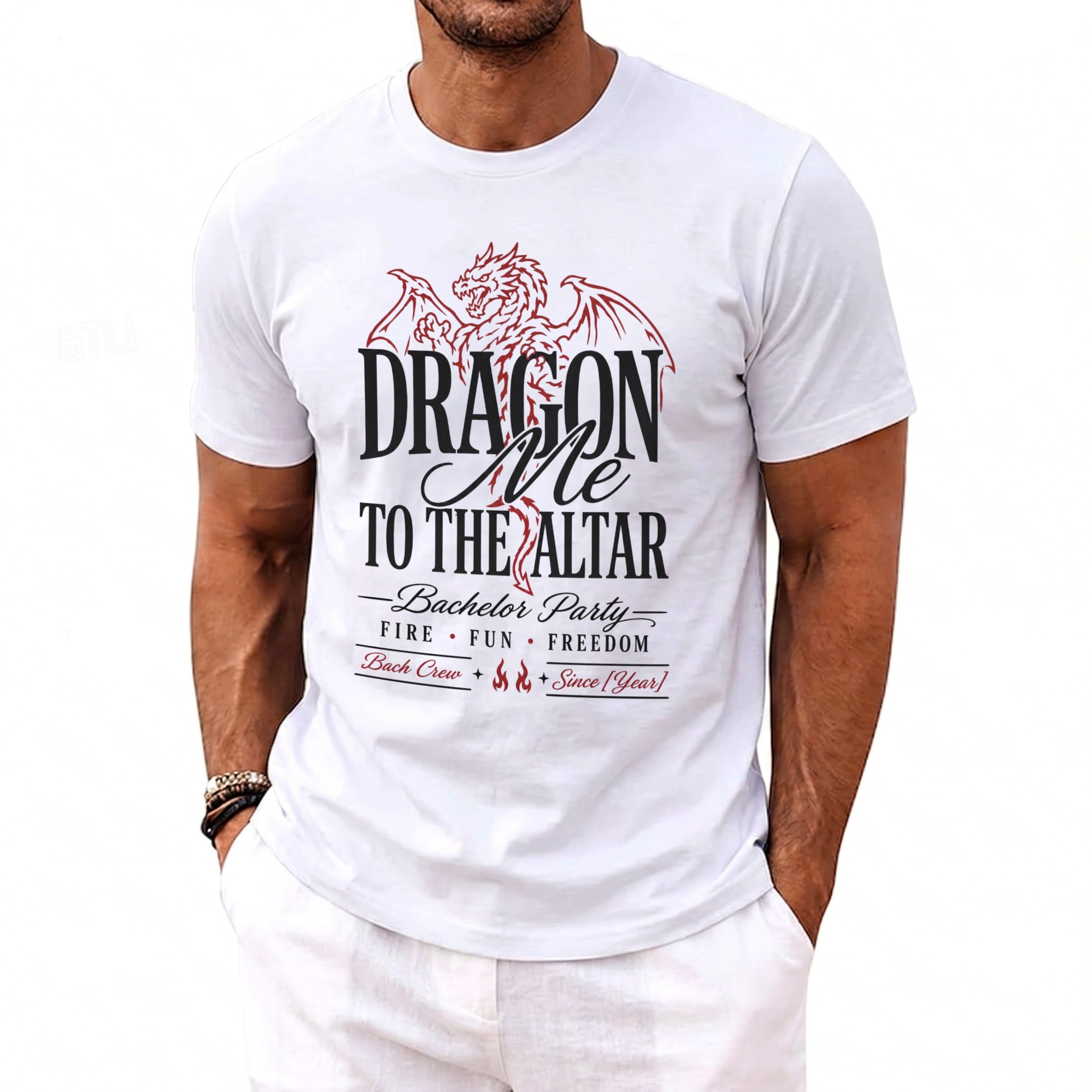 Dragon Altar Bachelor T-Shirt - Midnight Gents