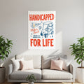 Handicapped Life Golf Tapestry - Midnight Gents