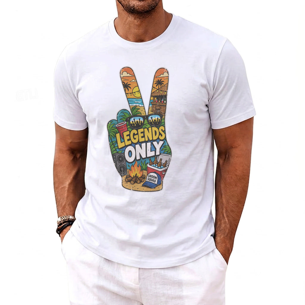 Legends Only Bachelor T-Shirt - Midnight Gents