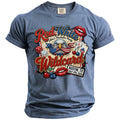 Red White Wildcard T-Shirt - Midnight Gents