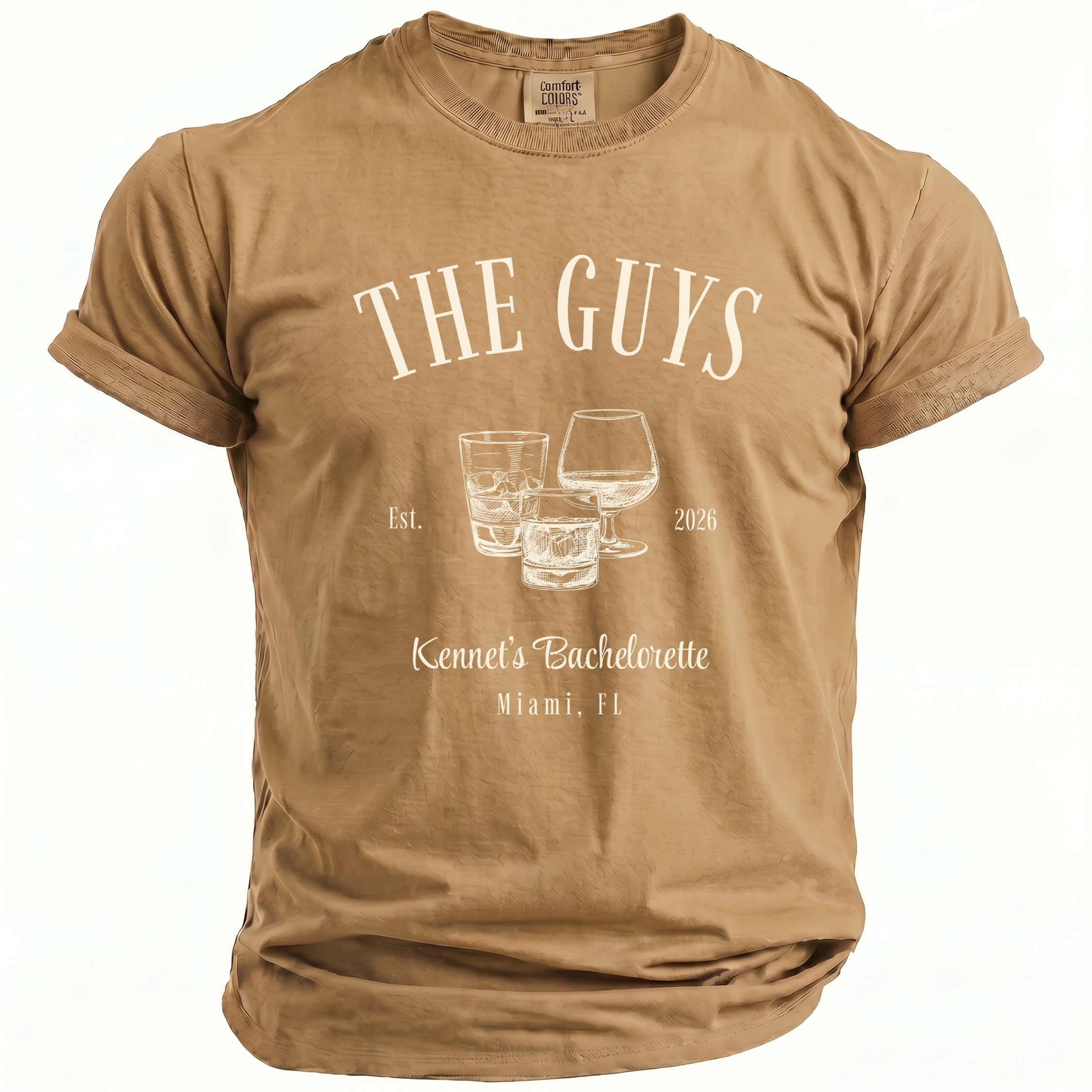 Groom & Guys Party T-Shirt - Midnight Gents