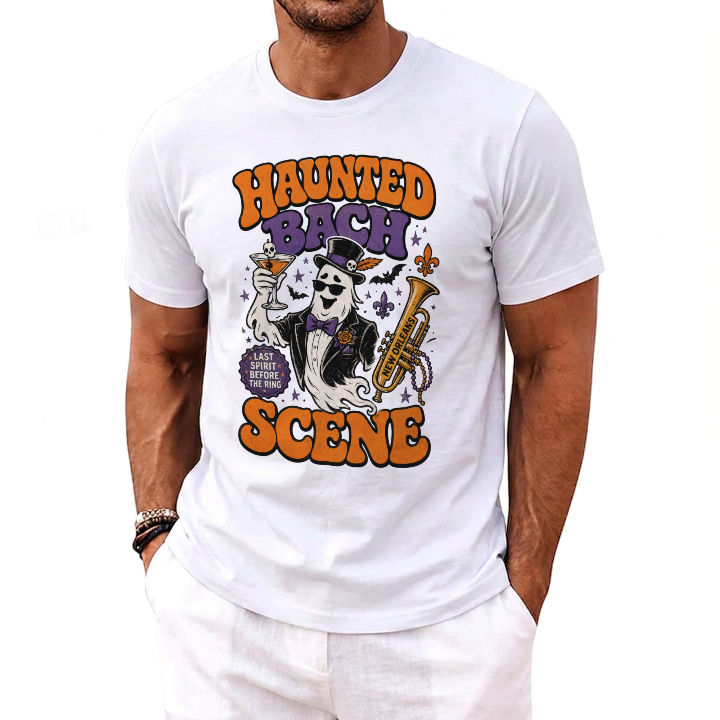 Haunted Party T-Shirt - Midnight Gents