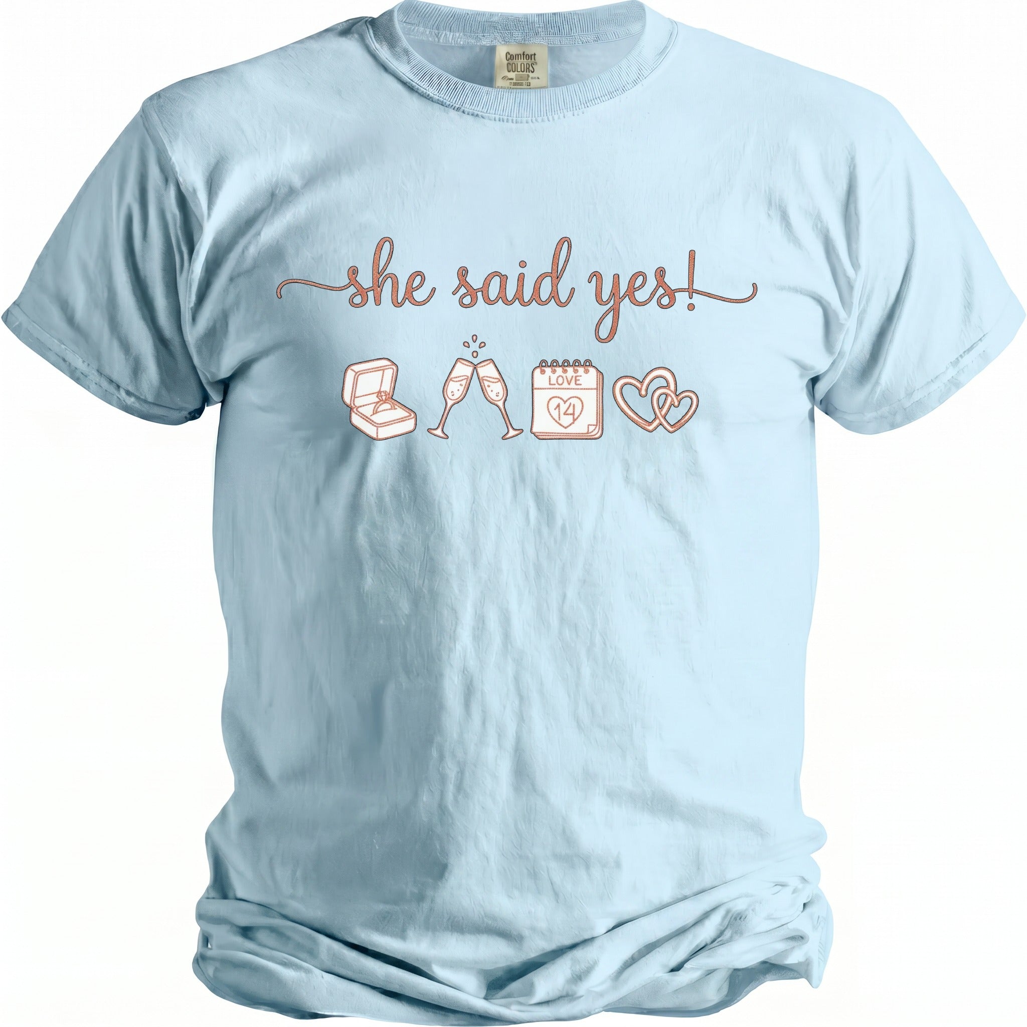 She Said Yes T-Shirt - Midnight Gents