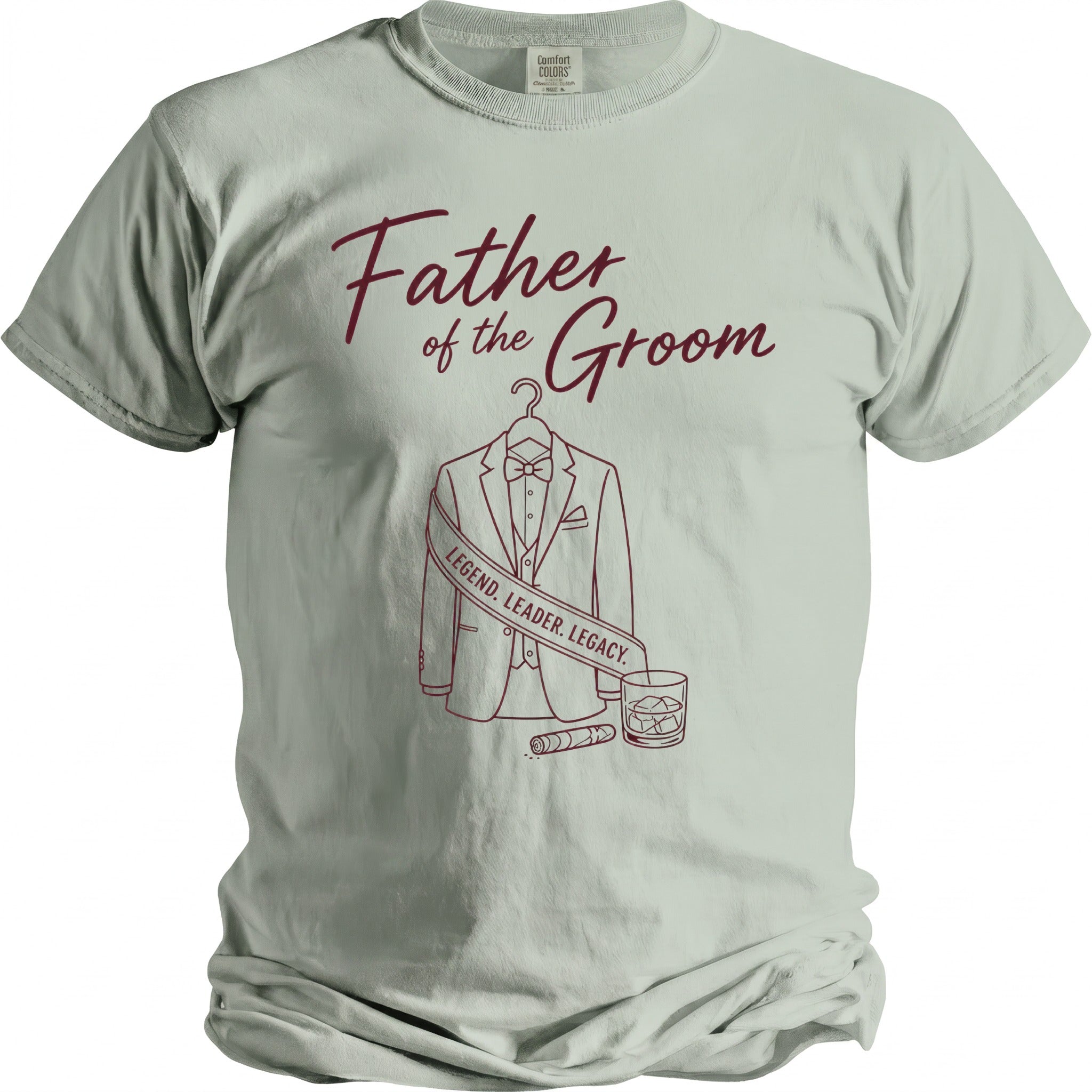 Father of Groom Legend T-Shirt - Midnight Gents