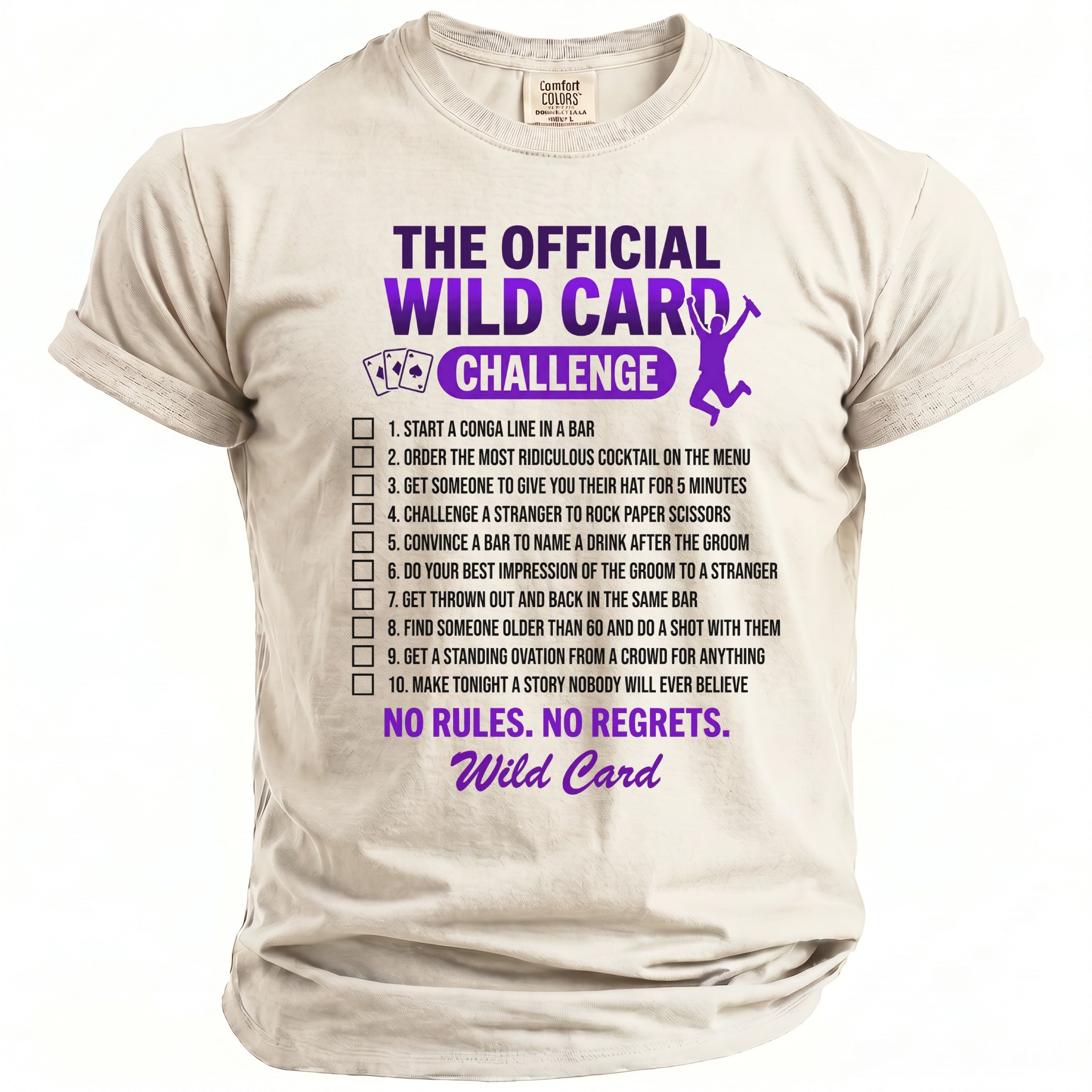 Wild Card Challenge T-Shirt - Midnight Gents