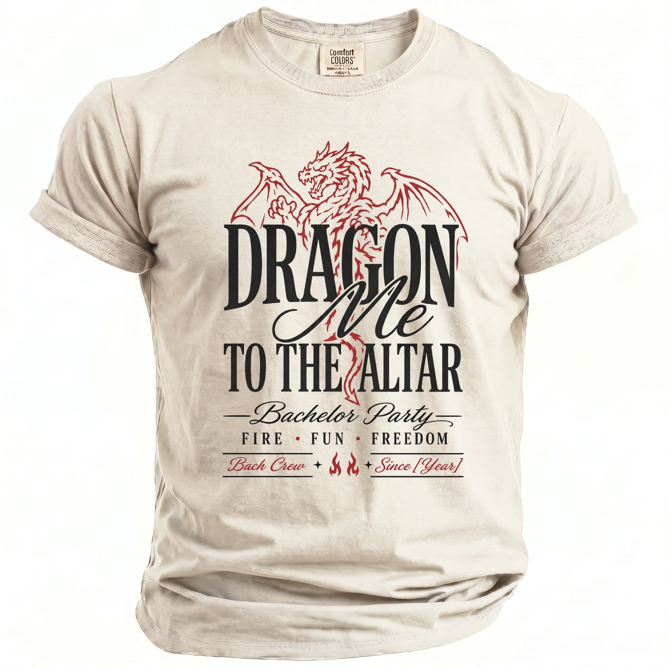 Dragon Altar Bachelor T-Shirt - Midnight Gents