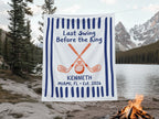 Golf-themed banner "Last Swing Before the Ring" for Kenneth, Miami, FL Est. 2026.