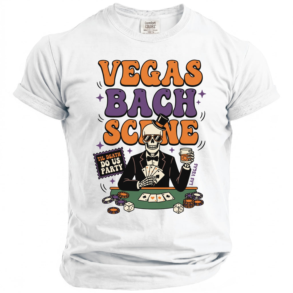 Vegas Bachelor Scene T-Shirt - Midnight Gents
