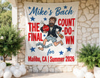Mike's Bach Final Countdown banner for Malibu, CA Summer 2026.