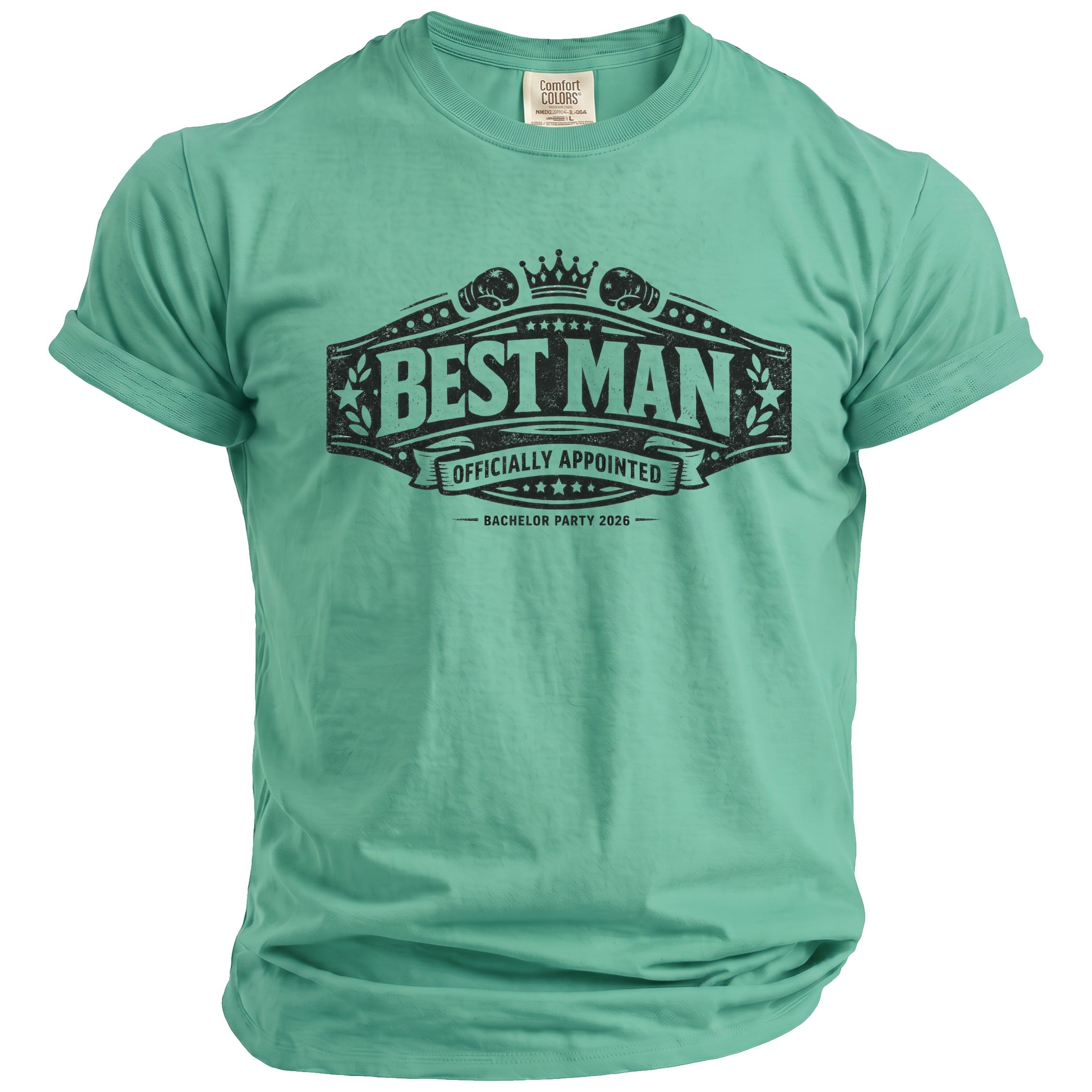 Best Man Bachelor T-Shirt - Midnight Gents