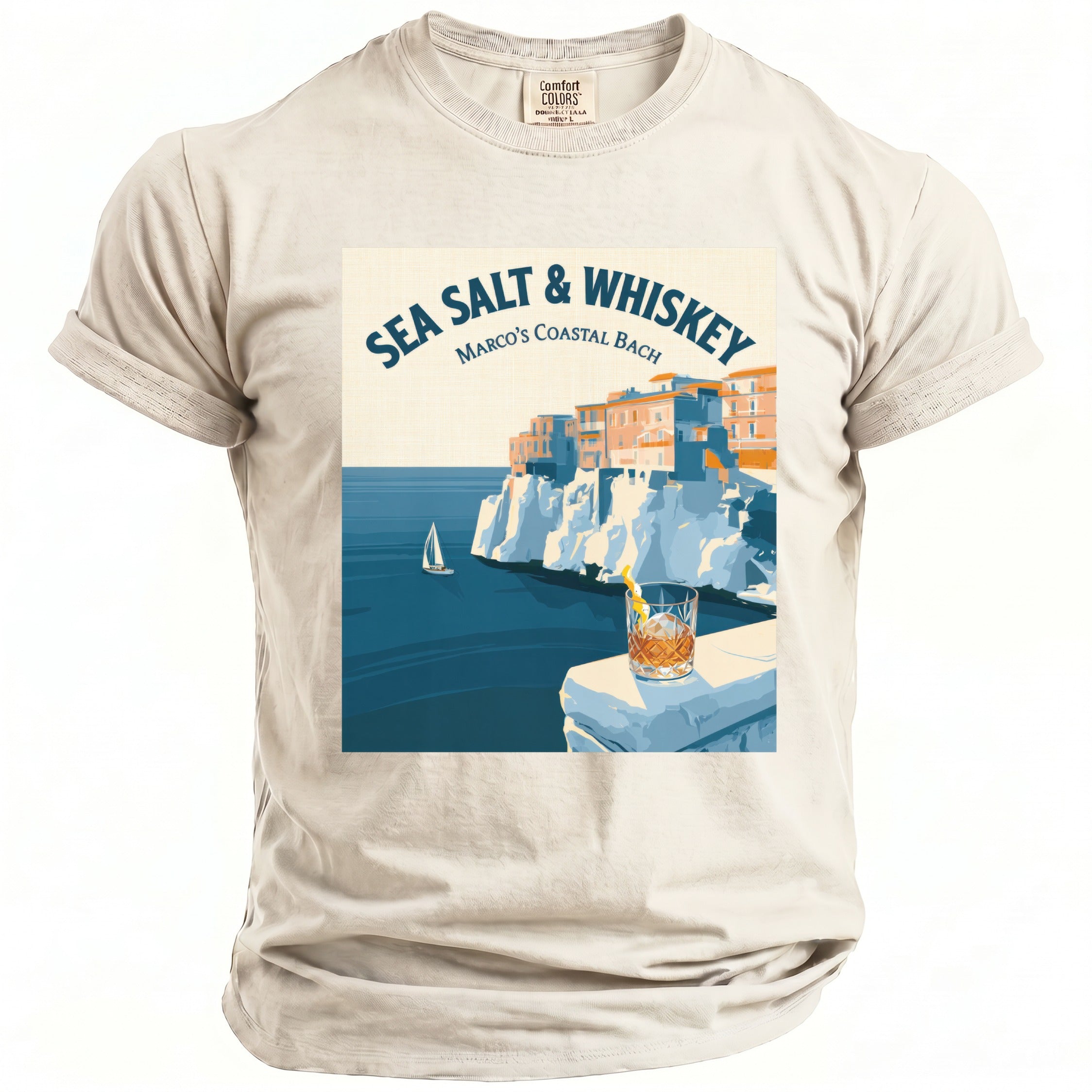 Coastal Bach Party Tee - Midnight Gents