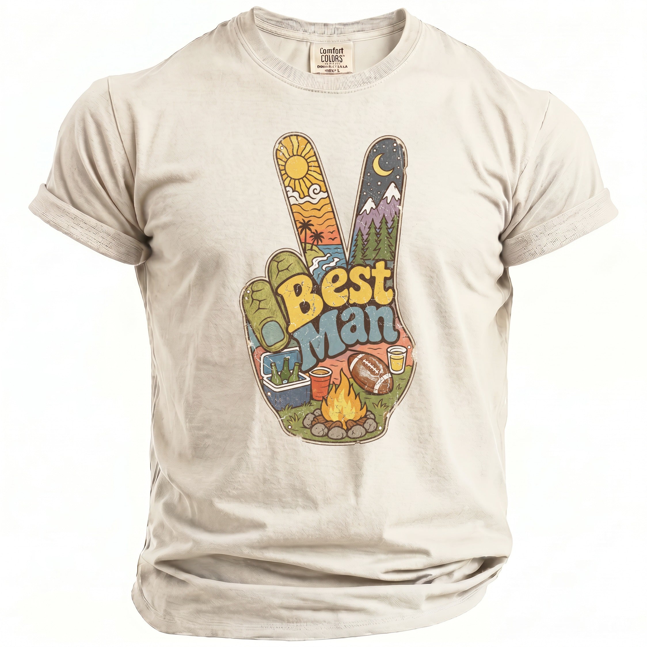 Best Man Bachelor Party Tee - Midnight Gents