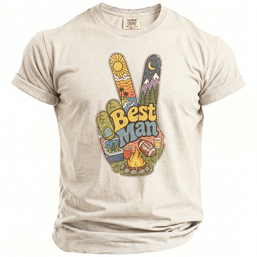 Best Man Bachelor Party Tee - Midnight Gents
