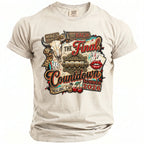 T-shirt graphic: "The Final Countdown" with bull skull, dice, cards, lips, and "Summer 2026".