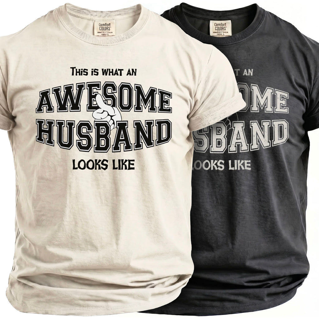 Husband Statement Tee - Midnight Gents