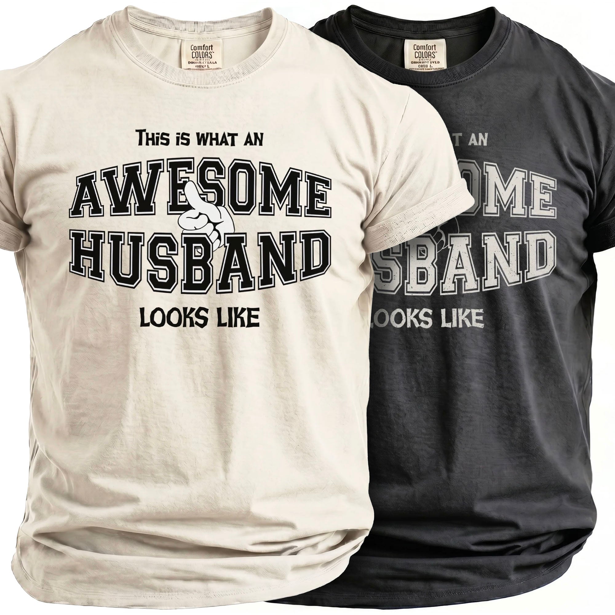 Husband Statement Tee - Midnight Gents
