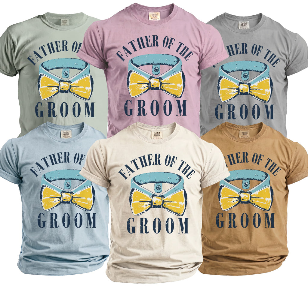 Father of Groom T-Shirt - Midnight Gents