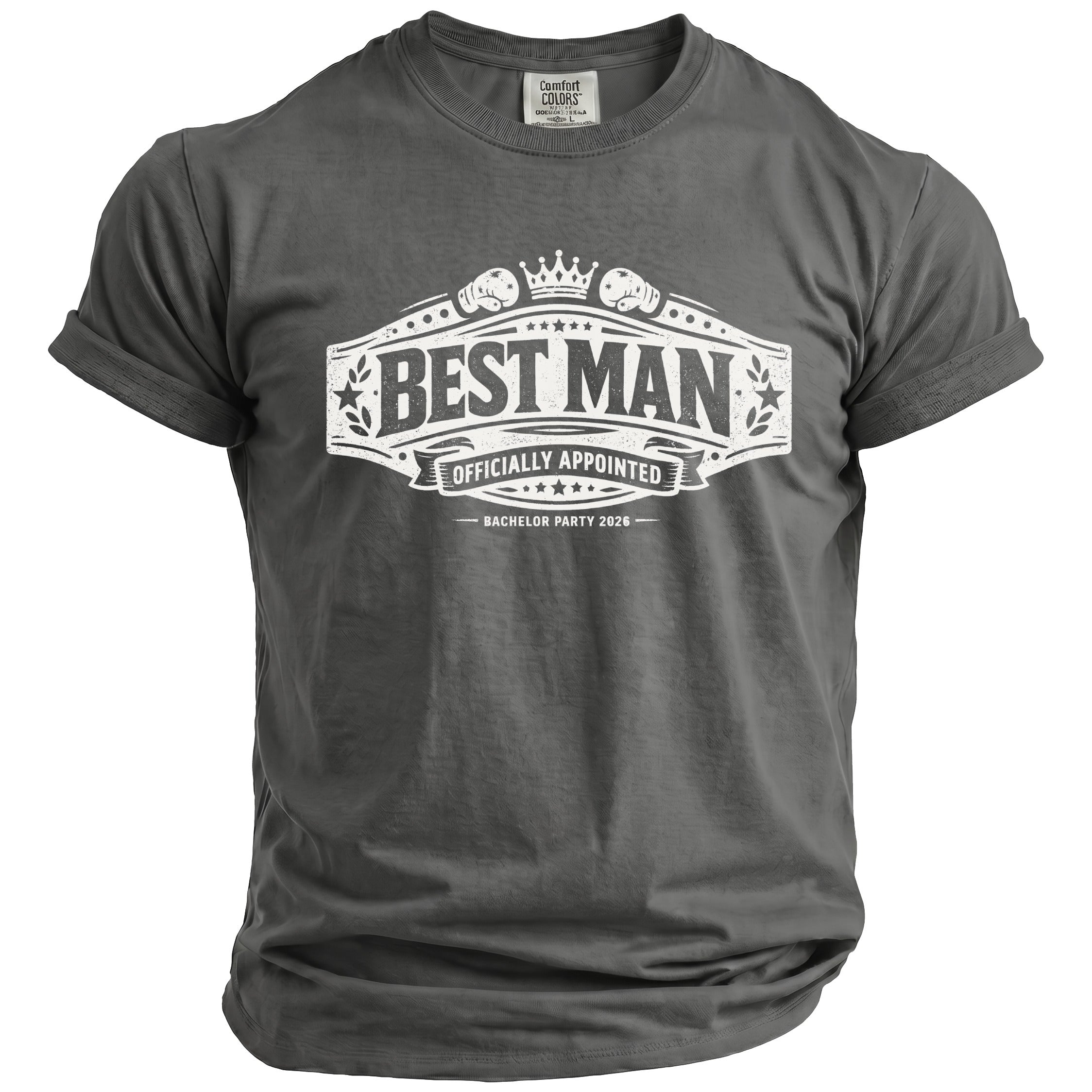 Best Man Bachelor T-Shirt - Midnight Gents