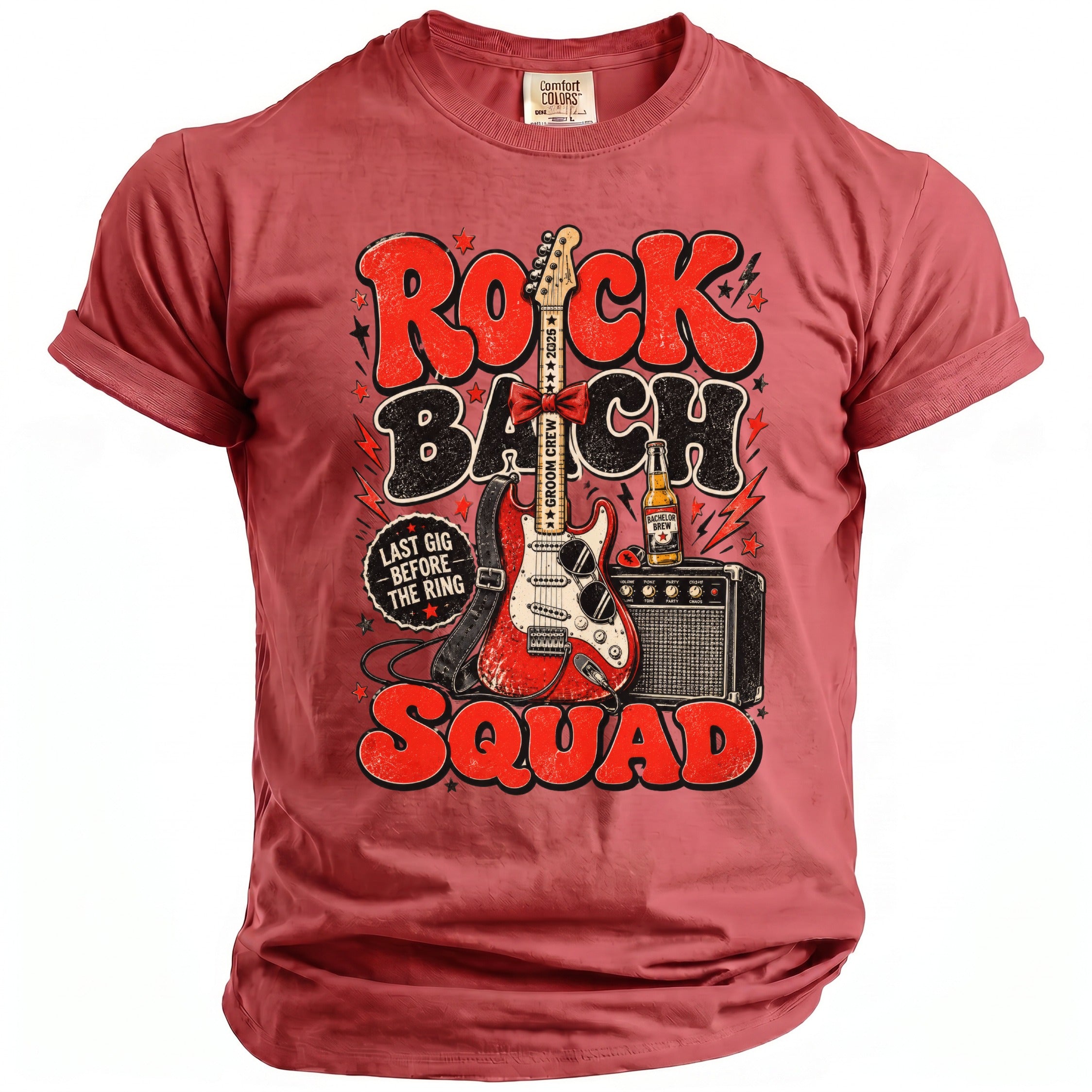 Rock Bach Squad Tee - Midnight Gents