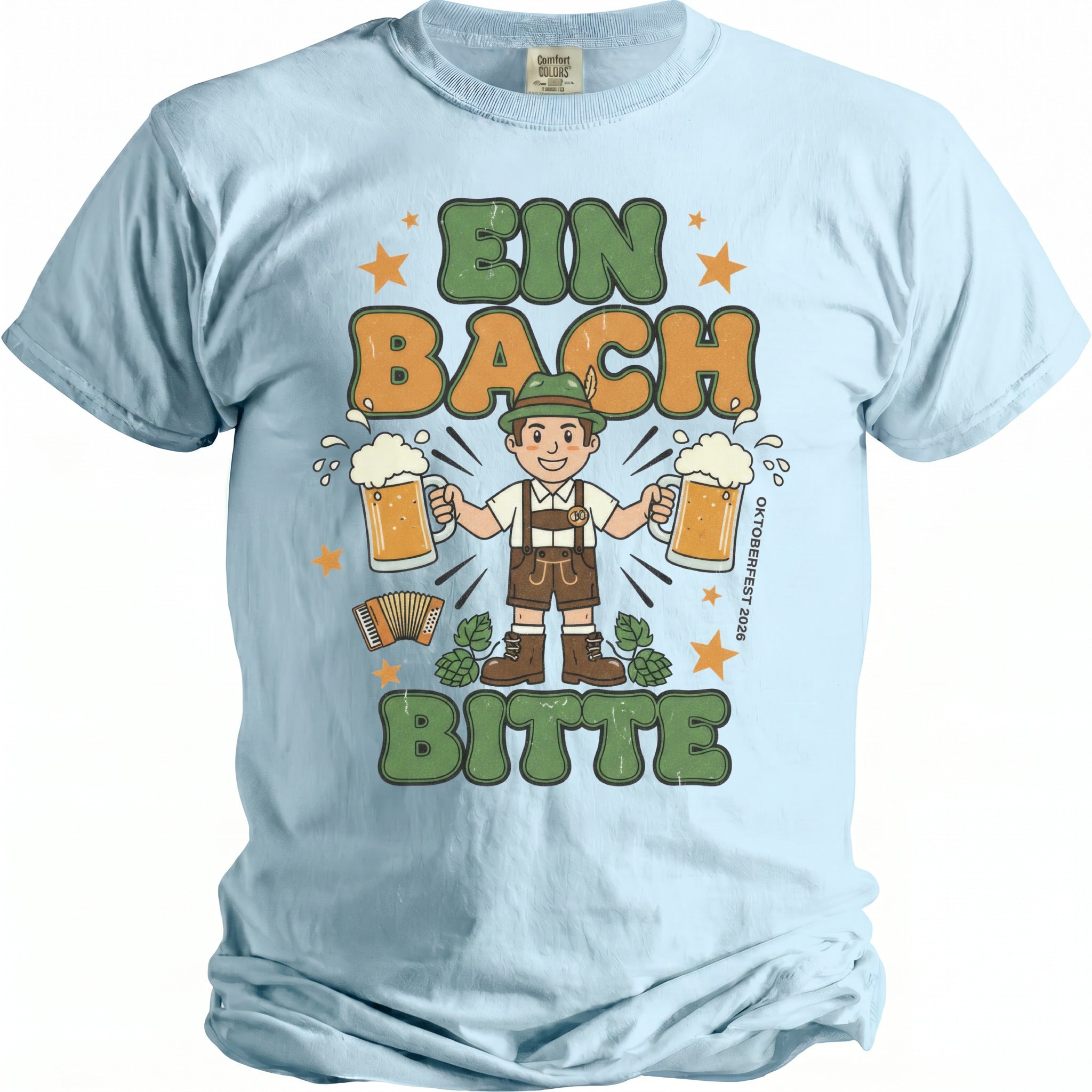 Retro Oktoberfest Beer T-Shirt - Midnight Gents