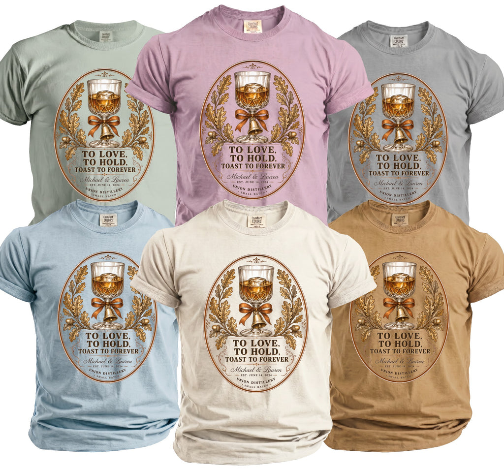 Forever Toast Whiskey T-Shirt - Midnight Gents