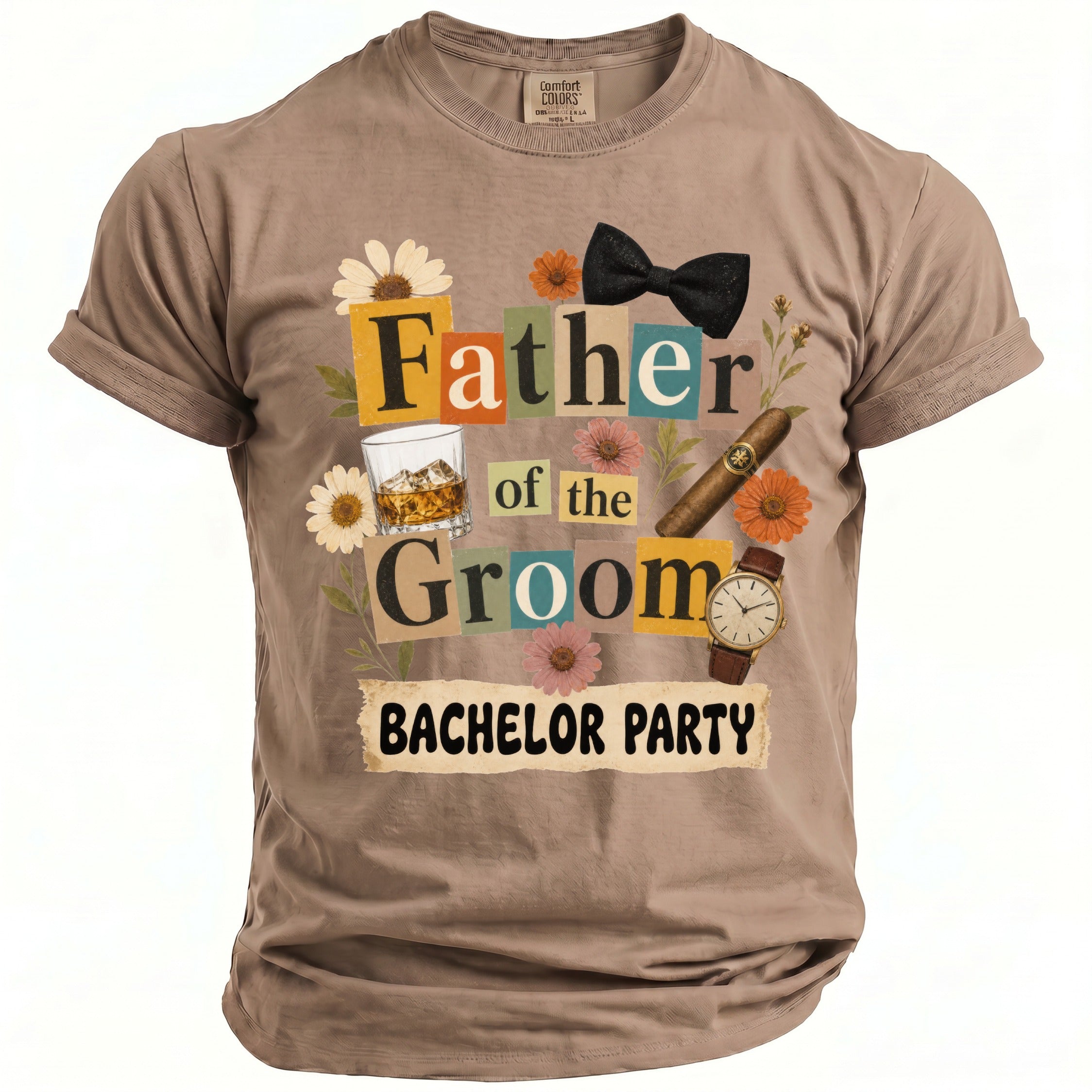 Father of Groom T-Shirt - Midnight Gents