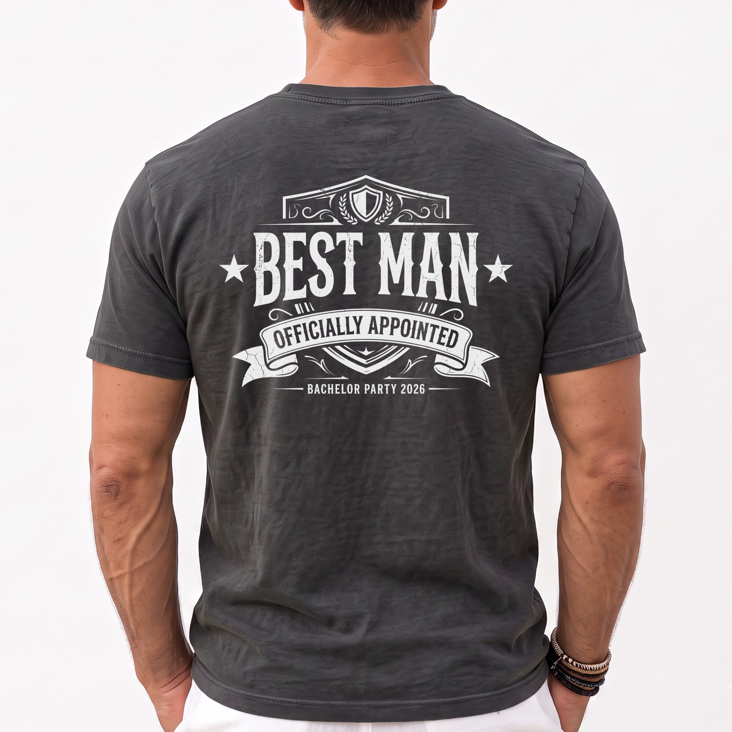 Elite Best Man T-Shirt - Midnight Gents