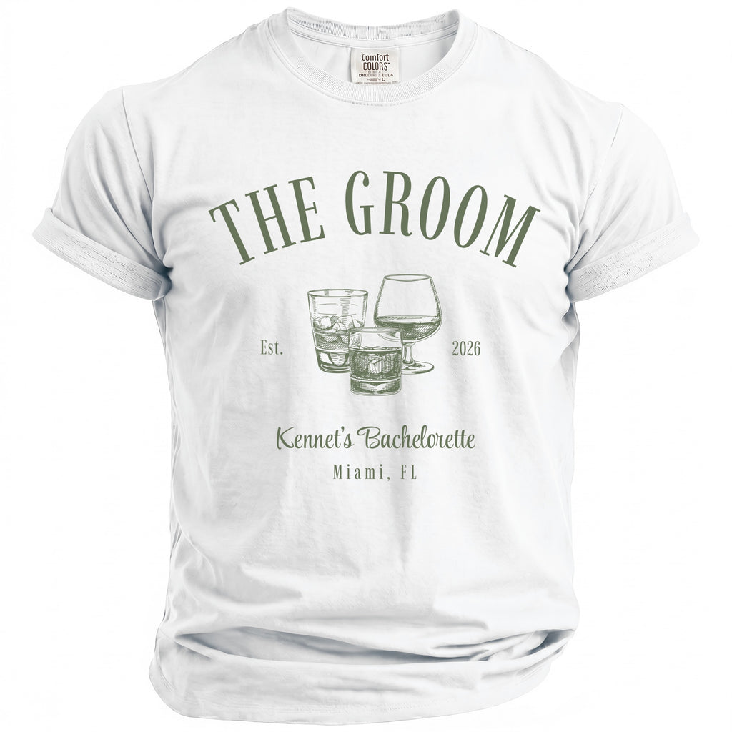Groom & Guys Party T-Shirt - Midnight Gents