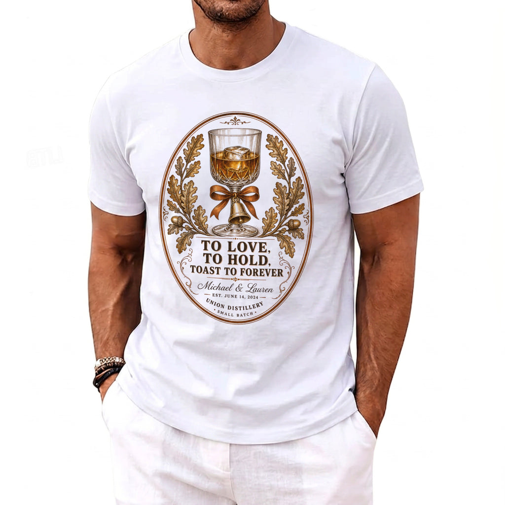 Forever Toast Whiskey T-Shirt - Midnight Gents