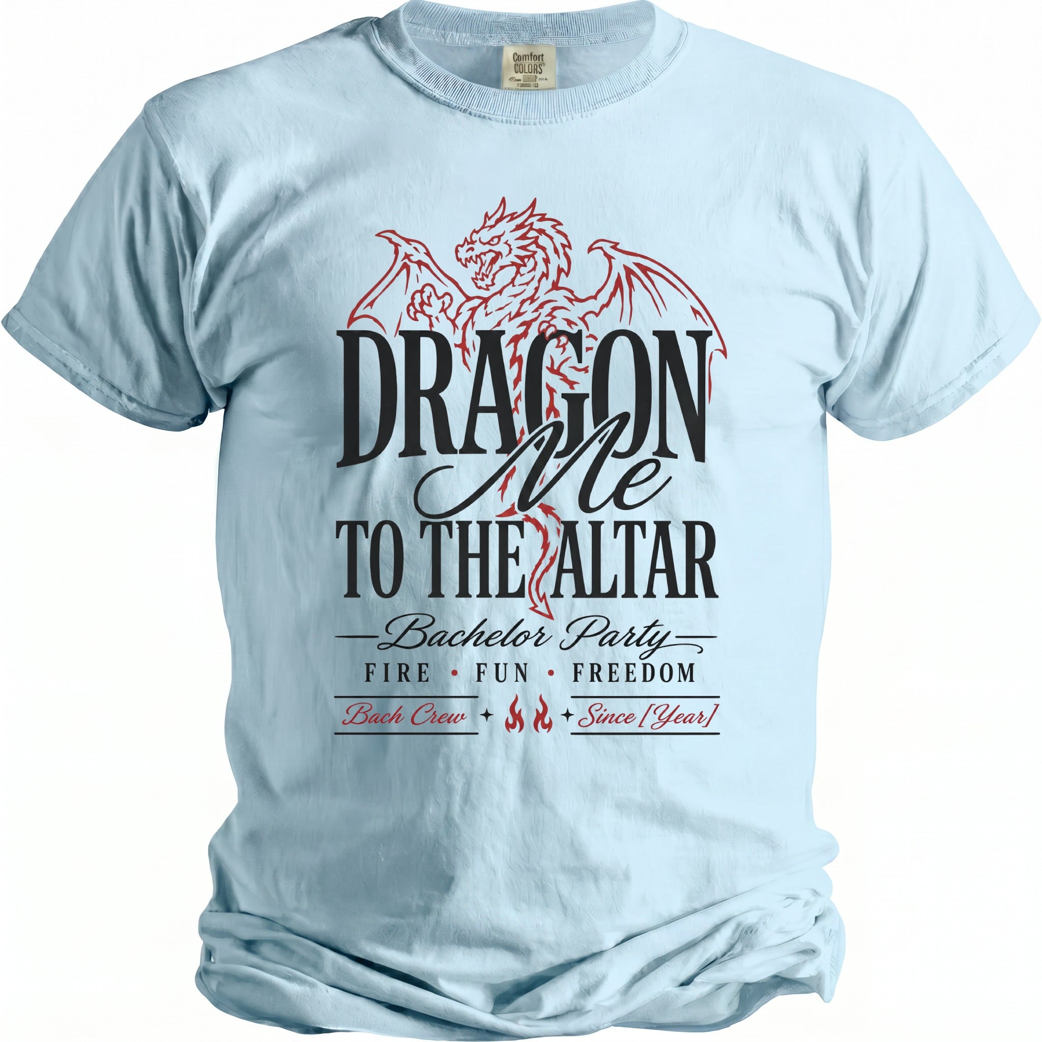 Dragon Altar Bachelor T-Shirt - Midnight Gents