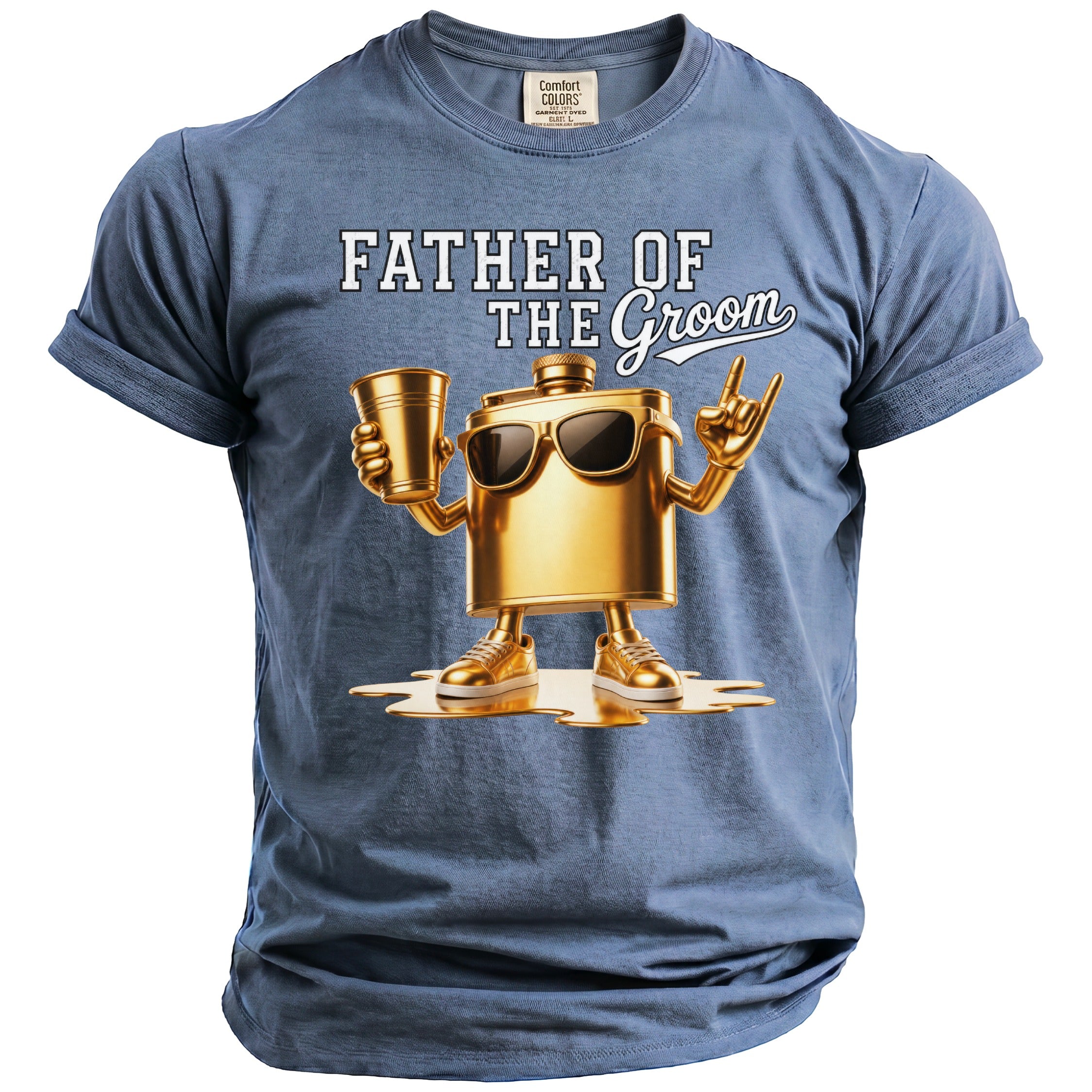 Groom's Father Party T-Shirt - Midnight Gents