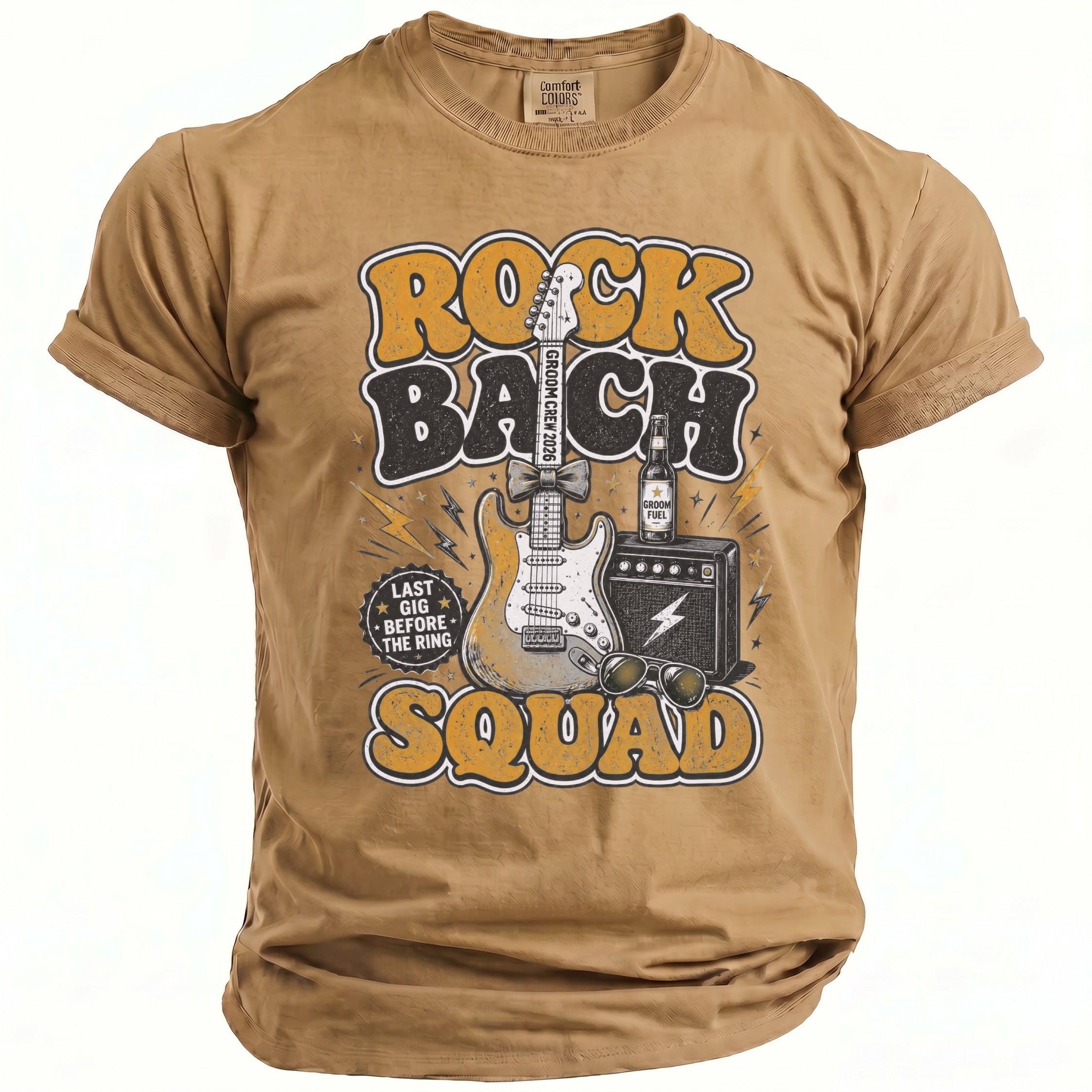 Rock Bach Squad T-Shirt - Midnight Gents